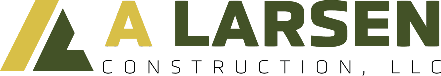 A LARSEN CONSTRUCTION LLC logo
