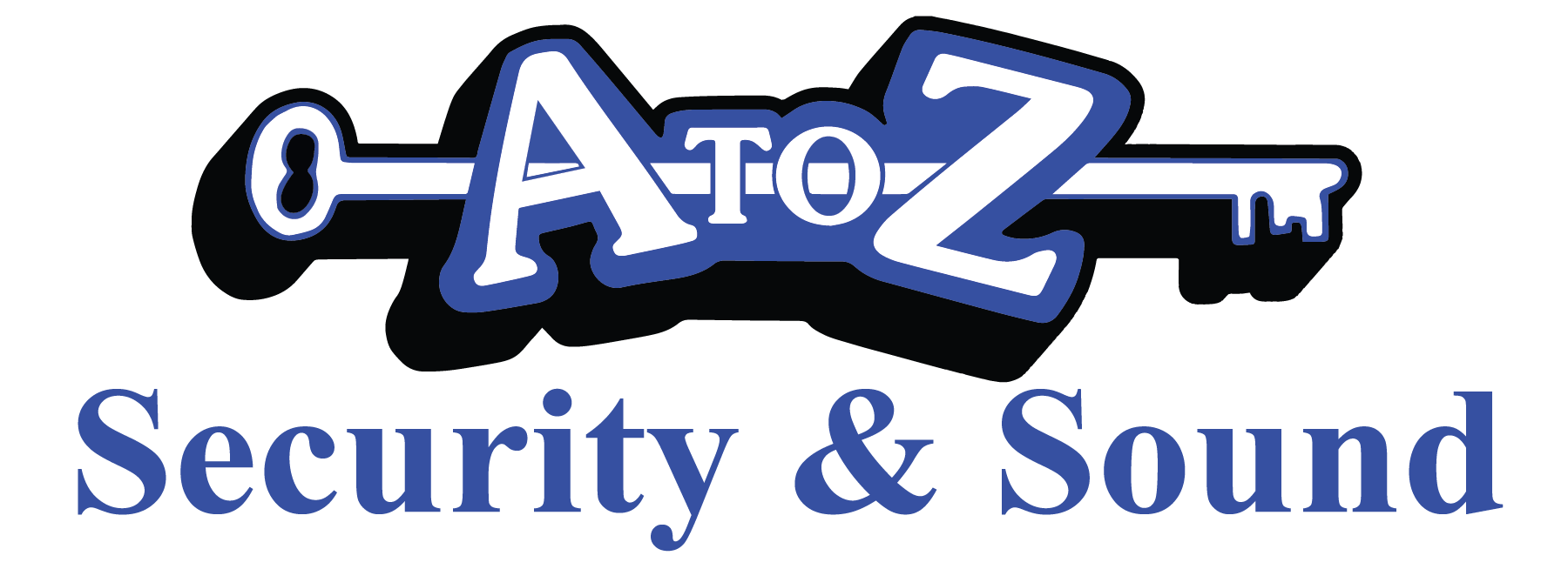 A TO Z SECURITY & SOUND logo