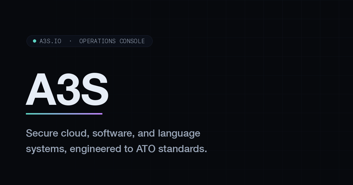 A3S INC logo