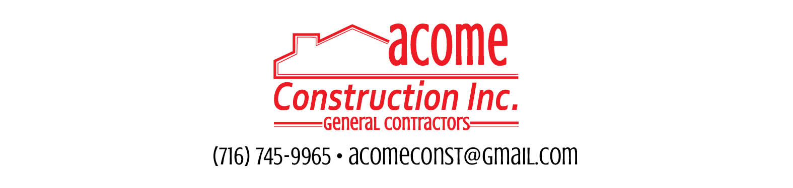 ACOME CONSTRUCTION INC logo