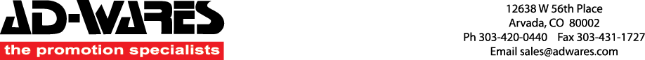 AD-WARES: THE PROMOTION SPECIALISTS, INC. logo