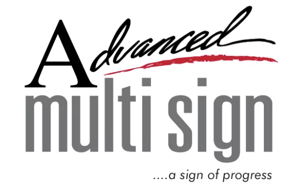 ADVANCED MULTI SIGN CORP logo