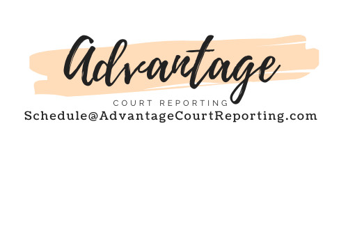 ADVANTAGE COURT REPORTING LLC logo
