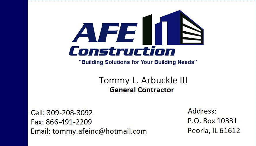 AFE CONSTRUCTION LLC logo