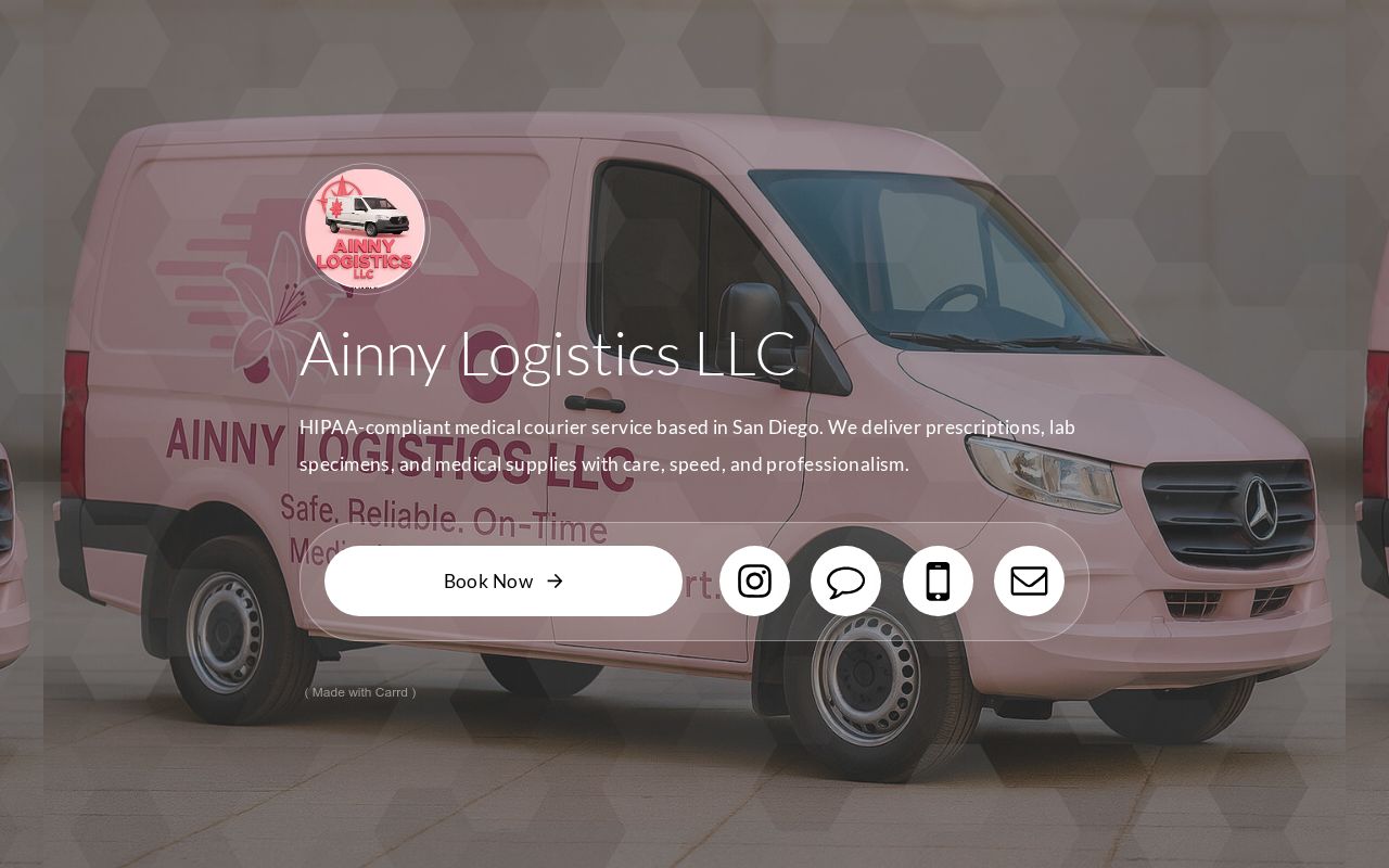 AINNY LOGISTICS LLC logo