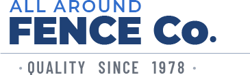 ALL AROUND FENCE CO logo