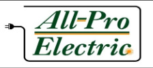 ALL PRO ELECTRIC INC. logo