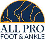ALL PRO FOOT AND ANKLE logo