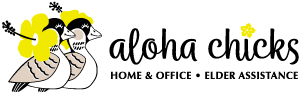 ALOHA CHICKS logo