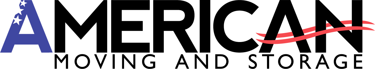 AMERICAN MOVING AND STORAGE logo