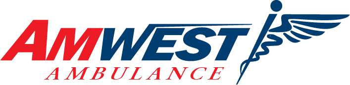 AMWEST AMBULANCE logo