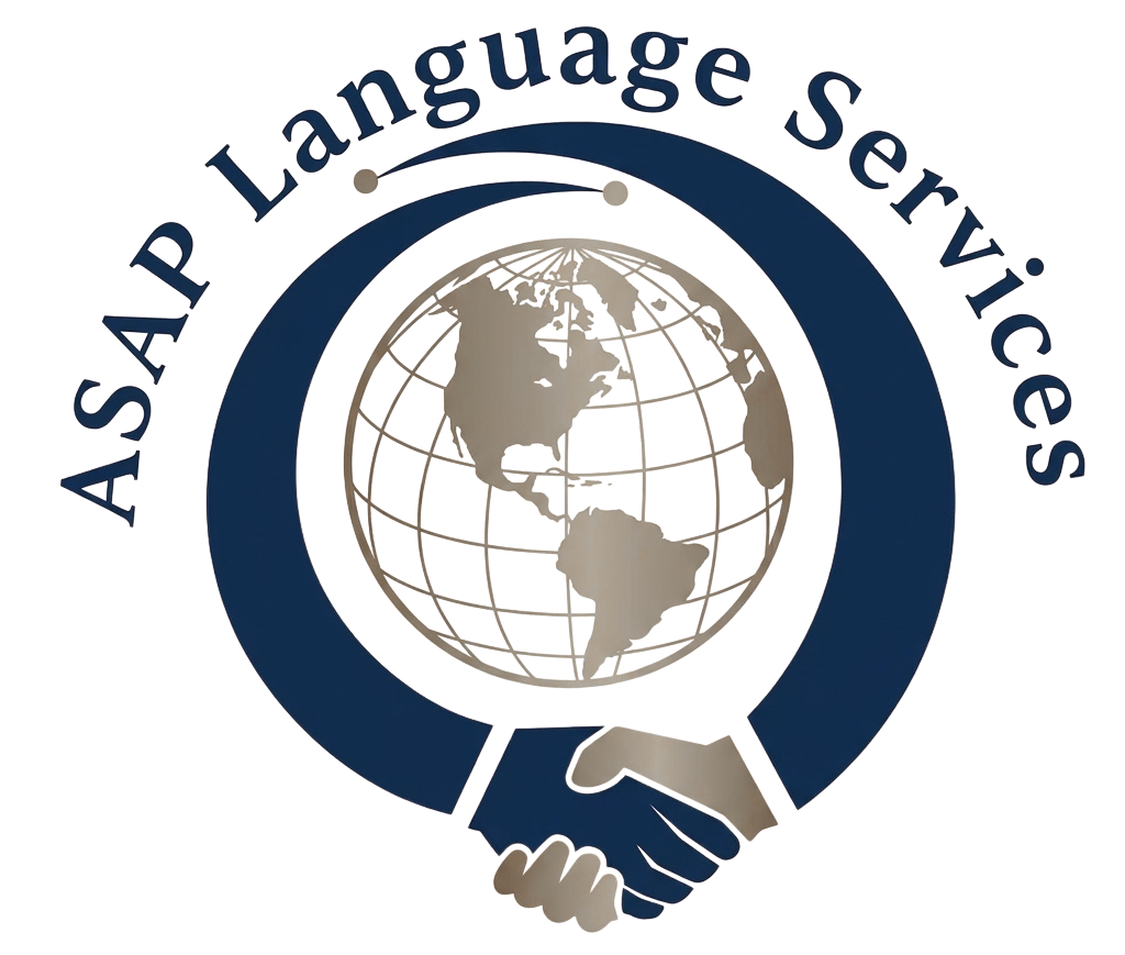 ASAP LANGUAGE SERVICES LLC logo