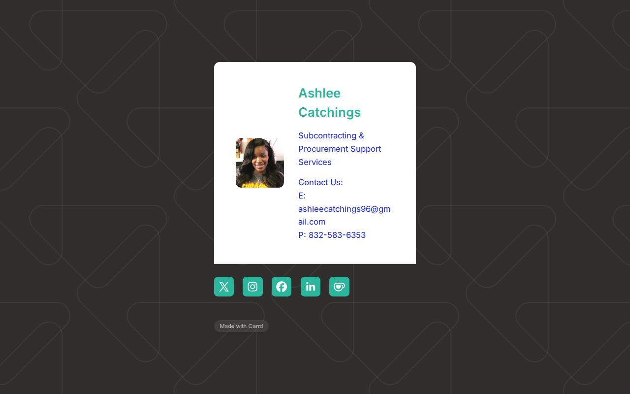 ASHLEE CATCHINGS logo
