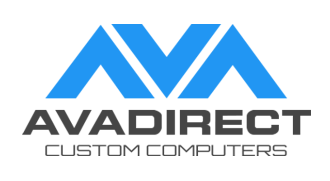 AVADIRECT CUSTOM COMPUTERS logo