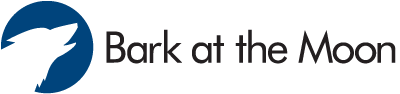 BARK AT THE MOON GRAPHICS, INC. logo