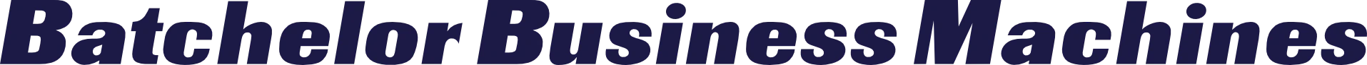 BATCHELOR BUSINESS MACHINES logo