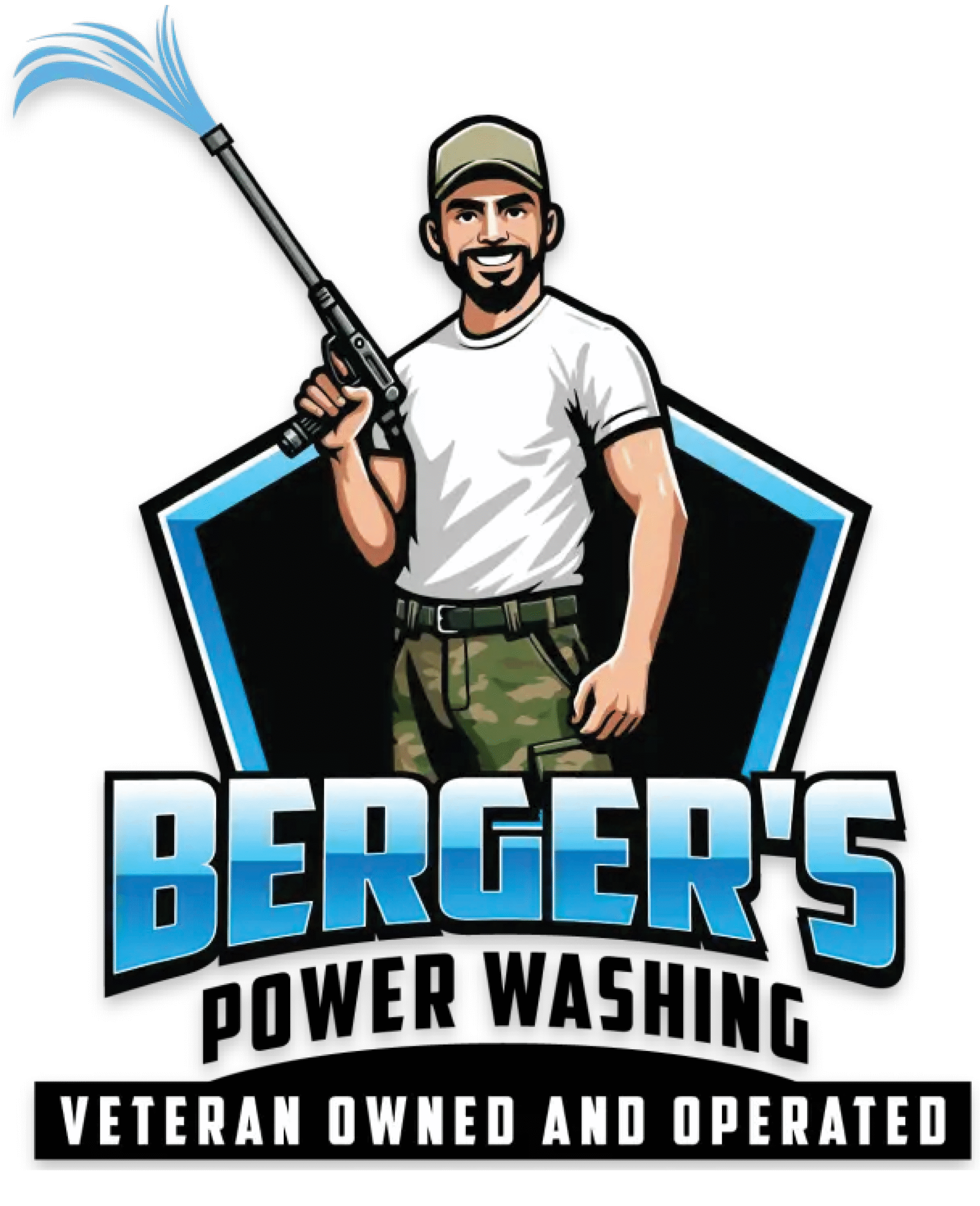 BERGER'S POWER WASHING LLC logo