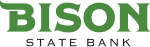 BISON STATE BANK logo