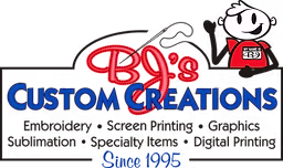 BJ'S EMBROIDERY CO INC logo