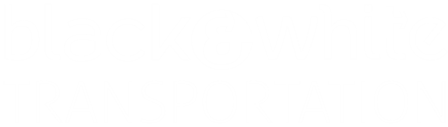 BLACK & WHITE TRANSPORTATION logo