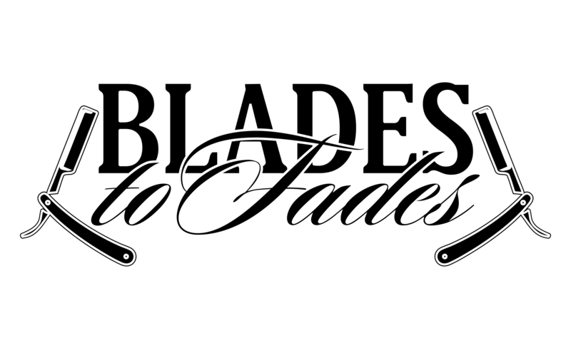 BLADES TO FADES STUDIO logo