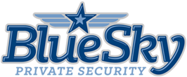 BLUE SKY PRIVATE SECURITY logo