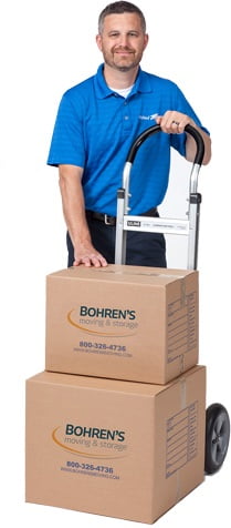 BOHREN'S MOVING AND STORAGE logo
