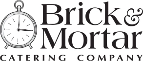 BRICK AND MORTAR CATERING COMPANY logo
