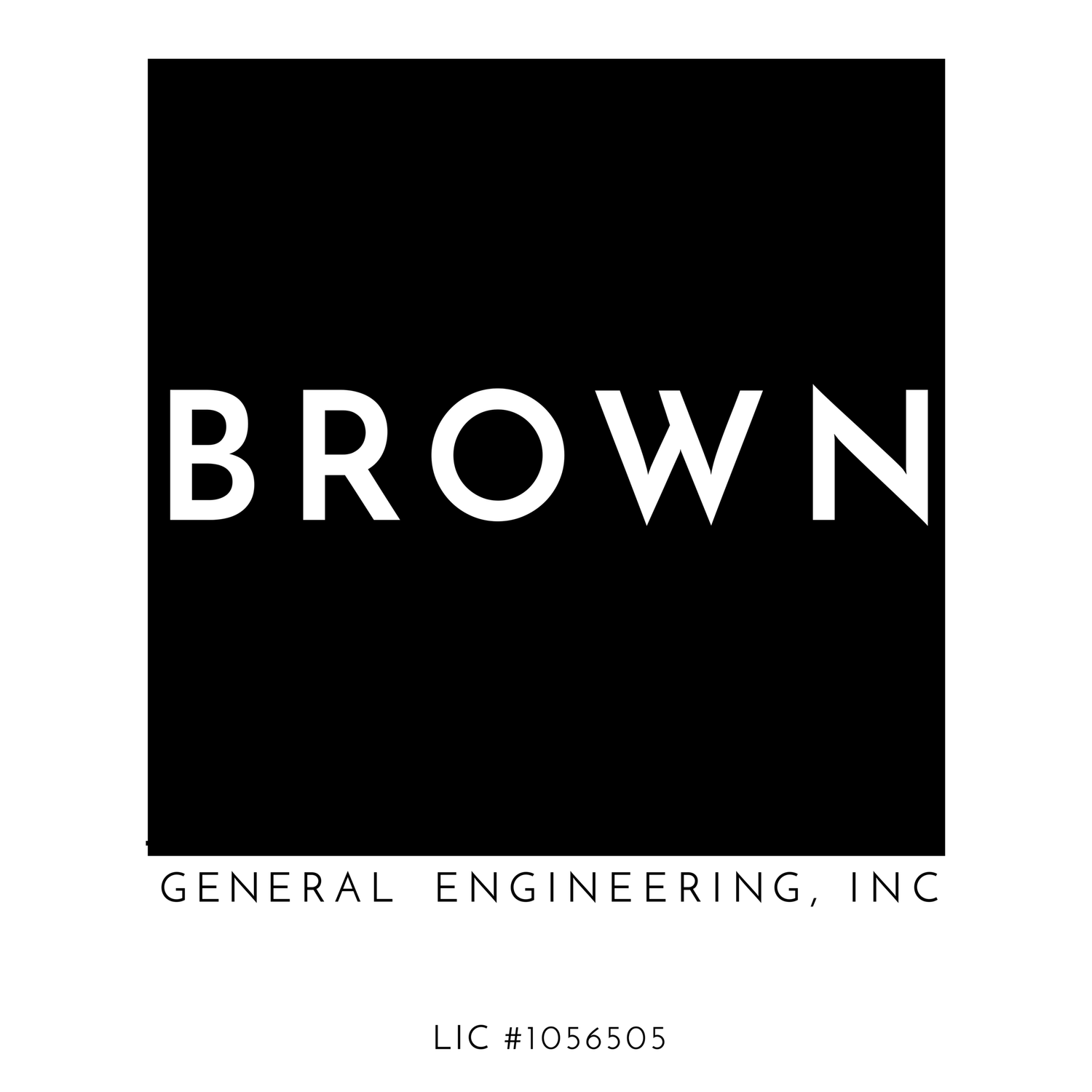 BROWN GENERAL ENGINEERING INC logo