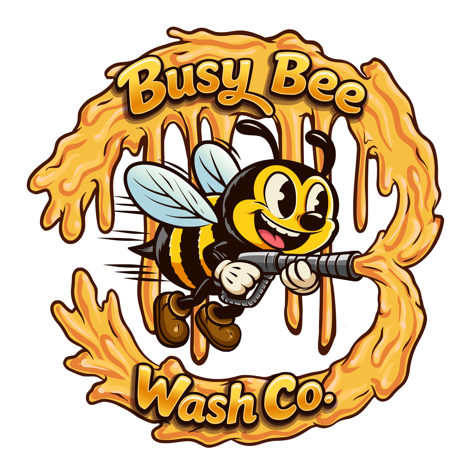 BUSY BEE WASH CO. LLC logo