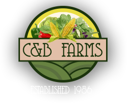 C & B FARMS logo