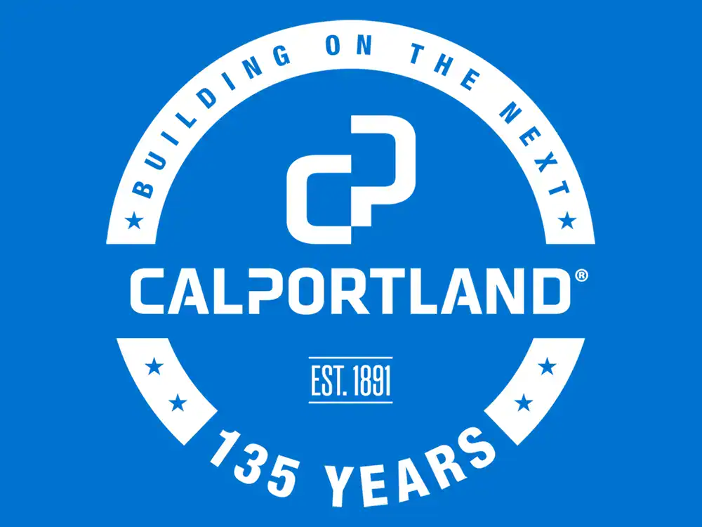 CALPORTLAND CONSTRUCTION logo