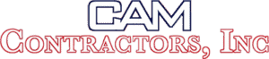 CAM CONTRACTORS logo