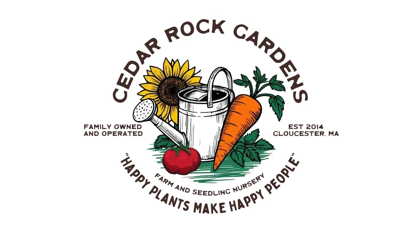 CEDAR ROCK GARDENS logo