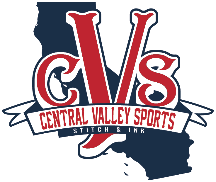 CENTRAL VALLEY SPORTS STITCH & INK logo
