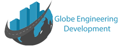 GLOBE ENGINEERING DEVELOPMENT logo