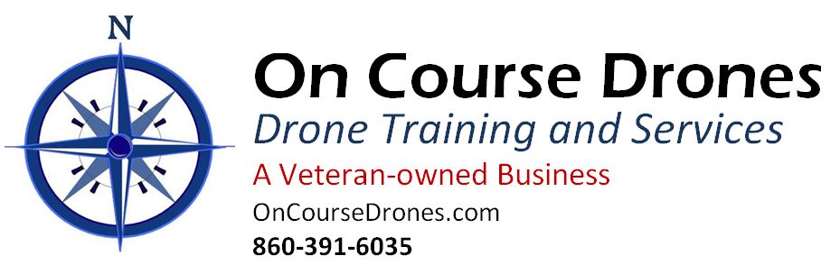 ON COURSE DRONES logo