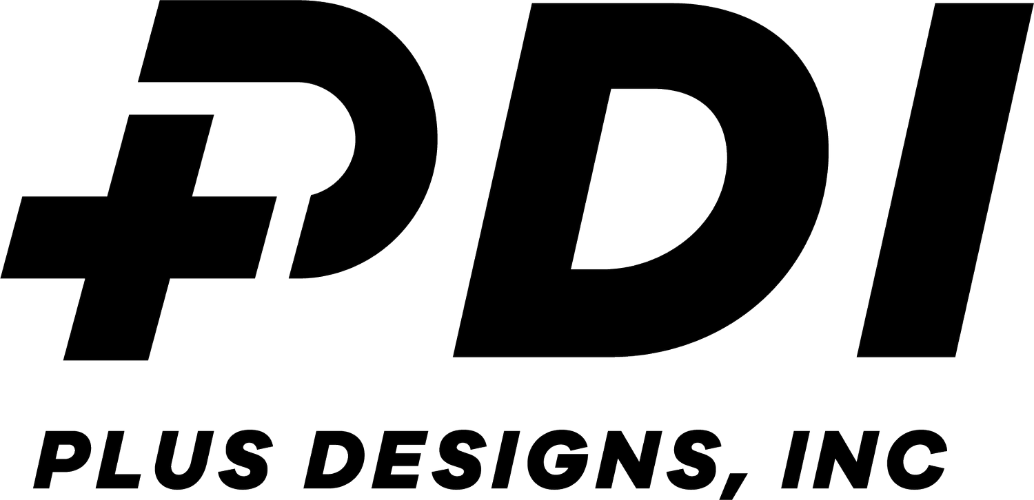 PLUS DESIGNS INC logo