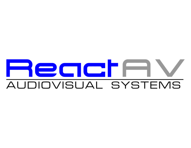 REACT AUDIOVISUAL SYSTEMS logo