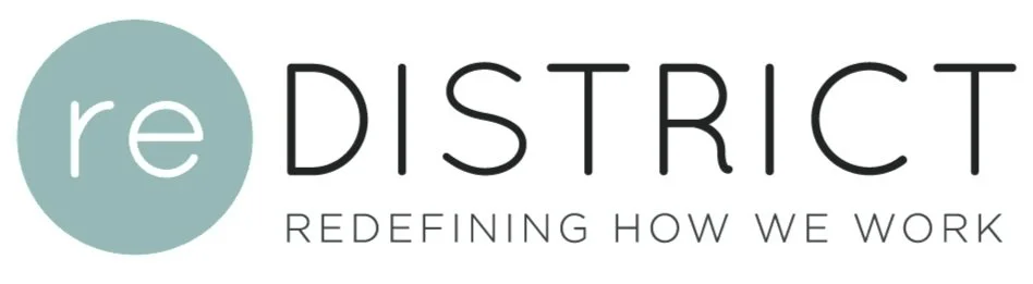 REDISTRICT logo