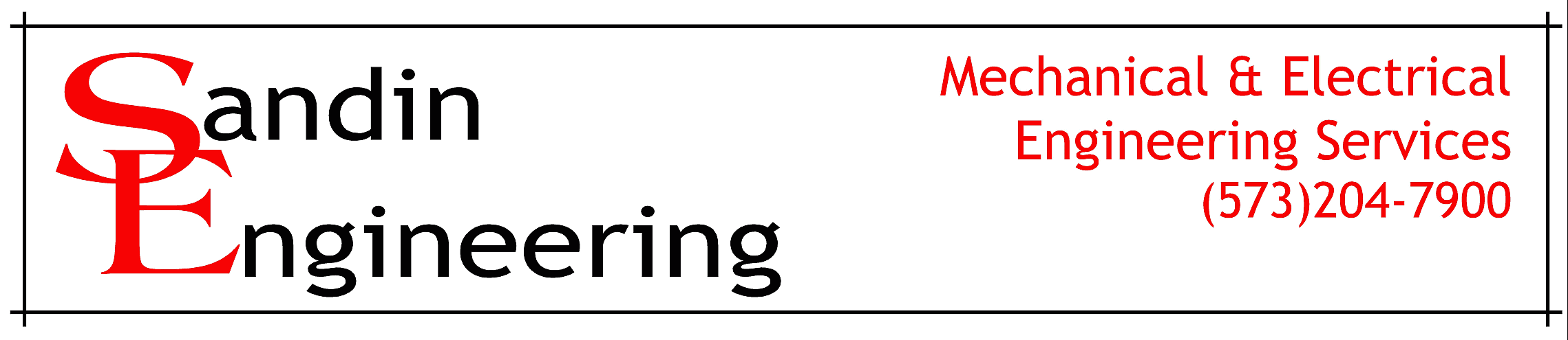 SANDIN ENGINEERING logo