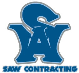 SAW CONTRACTING logo