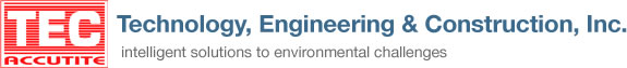TECHNOLOGY ENGINEERING & CONSTRUCTION IN logo