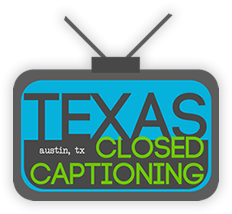 TEXAS CLOSED CAPTIONING logo